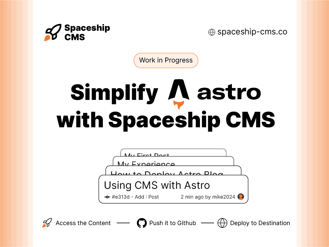 Spaceship CMS (WIP)